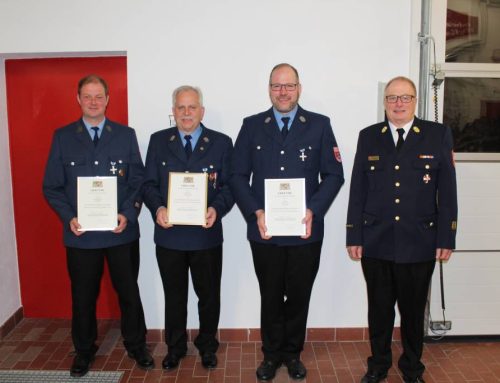 Jahresversammlung der F. Feuerwehr Eisenberg